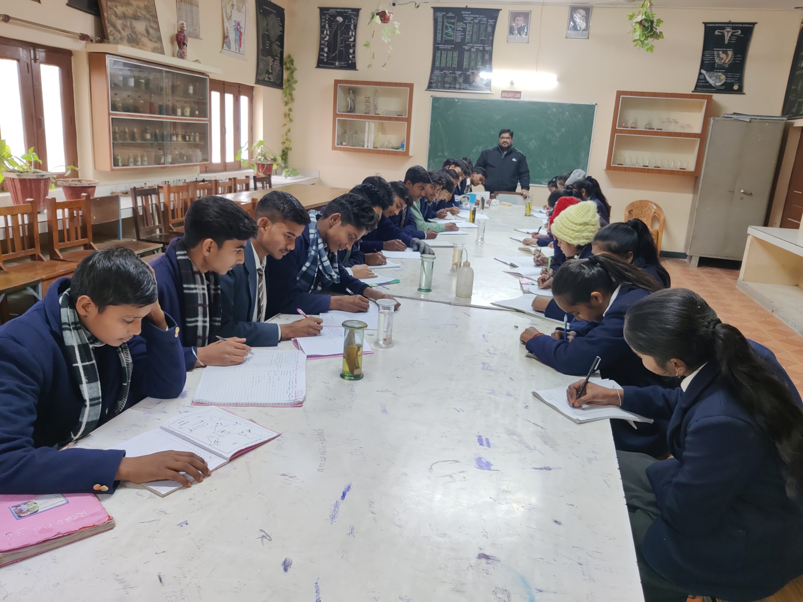 biology lab